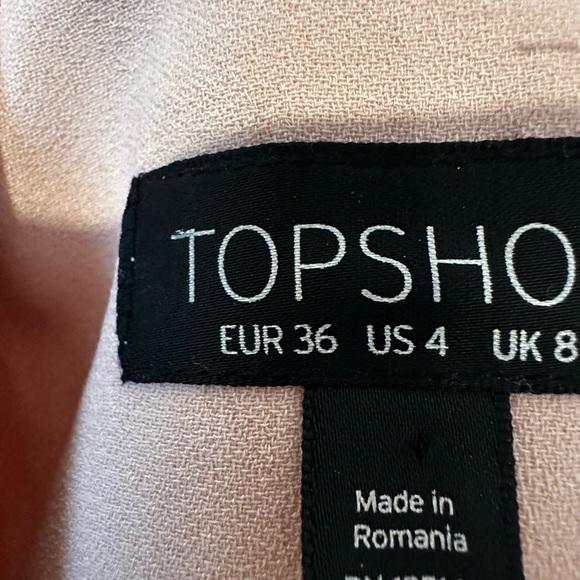Topshop Blush Pink Coat-brand new no tag attached - Picture 3 of 4